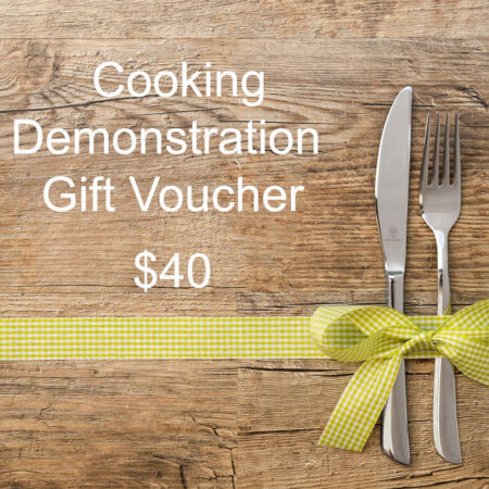 Cooking Demonstration Gift Voucher